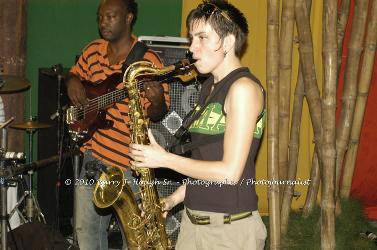 Mystic Bowie Ablum Launch featuring Mystic Bowie and Friends - November 10, 2009 @ Negril Escape Resort and Spa, Tuesday, February 3, 2009 - One Love Drive, West End, Negril, Westmoreland, Jamaica W.I. - Photographs by Net2Market.com - Barry J. Hough Sr, Photographer/Photojournalist - The Negril Travel Guide - Negril's and Jamaica's Number One Concert Photography Web Site with over 40,000 Jamaican Concert photographs Published -  Negril Travel Guide, Negril Jamaica WI - http://www.negriltravelguide.com - info@negriltravelguide.com...!