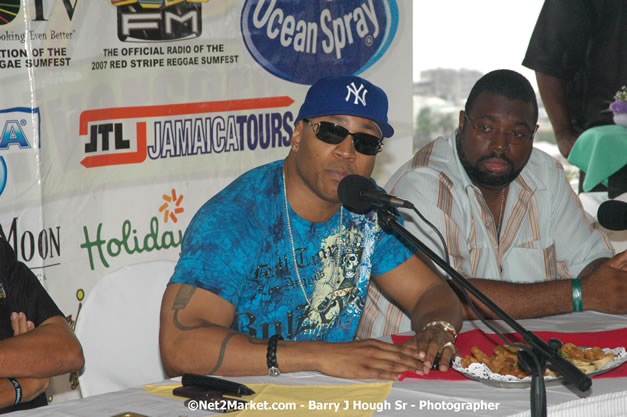 LL Cool J - Shaggy - Press Conference @ Richmond Hill Inn, Montego Bay - Red Stripe Reggae Sumfest at Catherine Hall, Montego Bay, St James, Jamaica W.I. - Negril Travel Guide.com, Negril Jamaica WI - http://www.negriltravelguide.com - info@negriltravelguide.com...!