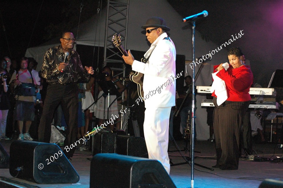 Tito Jackson @ Reggae Sumfest 2009 - International Night 2 - Tito Jackson, brother of the late King of Pop Michael Jackson performed live at Reggae Sumfest 2009. Reggae Sumfest 2009,Catherine Hall, Montego Bay, St. James, Jamaica W.I. - Saturday, July 25, 2009 - Reggae Sumfest 2009, July 19 - 25, 2009 - Photographs by Net2Market.com - Barry J. Hough Sr. Photojournalist/Photograper - Photographs taken with a Nikon D70, D100, or D300 - Negril Travel Guide, Negril Jamaica WI - http://www.negriltravelguide.com - info@negriltravelguide.com...!