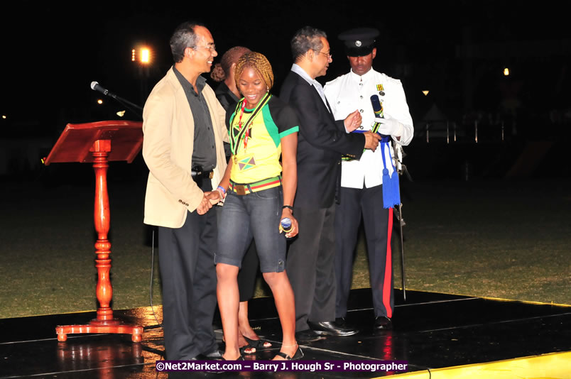 Jamaica's Athletes Celebration - Western Olympics Sports Gala & Trelawny Homecoming - Wednesday, October 8, 2008 - Photographs by Net2Market.com - Barry J. Hough Sr. Photojournalist/Photograper - Photographs taken with a Nikon D300 - Negril Travel Guide, Negril Jamaica WI - http://www.negriltravelguide.com - info@negriltravelguide.com...!