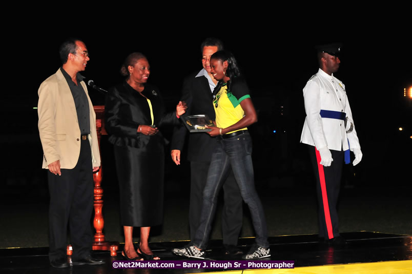 Jamaica's Athletes Celebration - Western Olympics Sports Gala & Trelawny Homecoming - Wednesday, October 8, 2008 - Photographs by Net2Market.com - Barry J. Hough Sr. Photojournalist/Photograper - Photographs taken with a Nikon D300 - Negril Travel Guide, Negril Jamaica WI - http://www.negriltravelguide.com - info@negriltravelguide.com...!